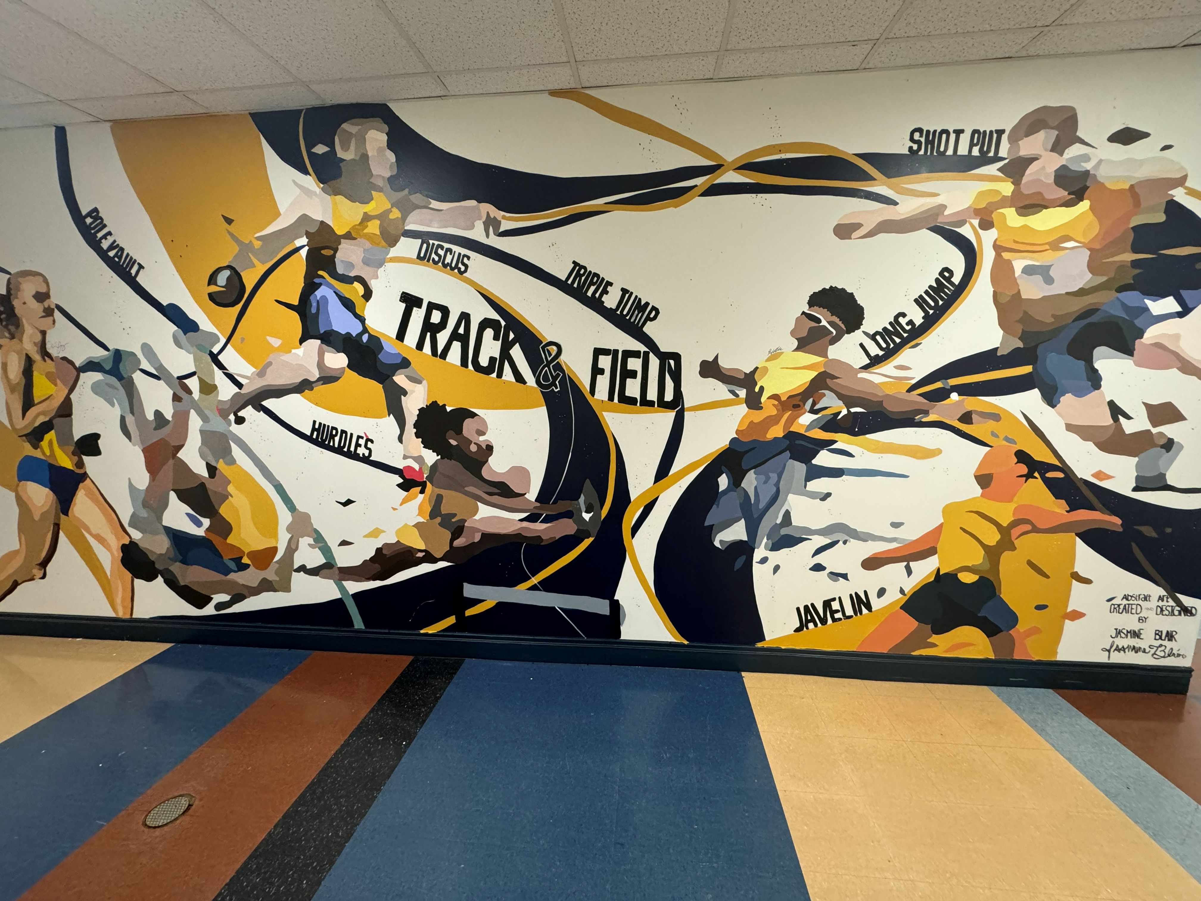 Featured mural work